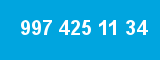 997 425 11 34 997 425 11 34